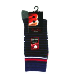 Zeķes vīriešu 43-46 strīpainas 12329