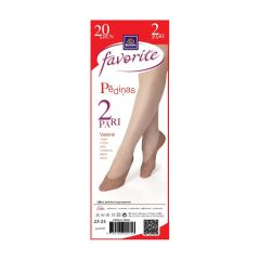 Zeķes sieviešu pēdiņas 2-pāri 23-25