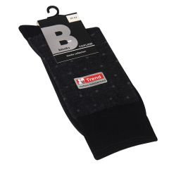 Zeķes vīriešu 39-42 melnas 12238