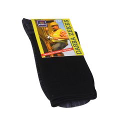 Zeķes vīriešu darba 39-42 melnas 12140