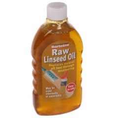 Līdz.koka aizsardz.lineļļa Raw Oil 500ml