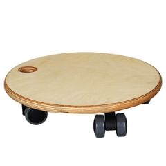 Paliktnis puķu podam d26cm koka