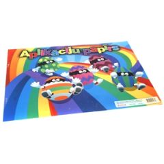 Aplikāciju papīrs divpusīgs A3 8 krāsas