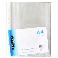 Dok.kabatiņas Osiris A4 glancētas, biez.40mik.100gab.