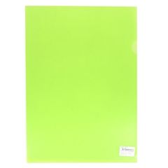 Mape stūrītis A4, matēts, zaļš