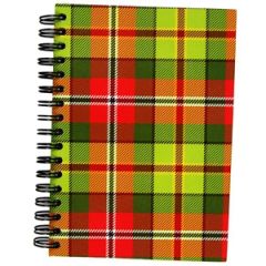 Blociņš A6 80lp., rūtiņu, ar spirāli