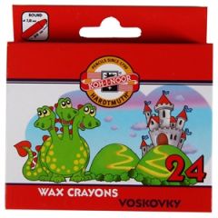 Vaska pasteļkrītiņi 24gab.