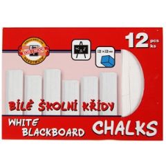 Krīts tāfelei, balts 12gab