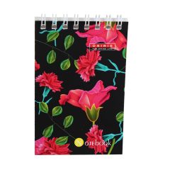 Blociņš A7, rūtiņu, ar spirāli