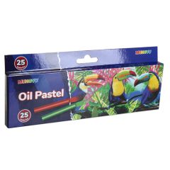 Eļļas pasteļkrītiņi 25-krāsas, Mungyo