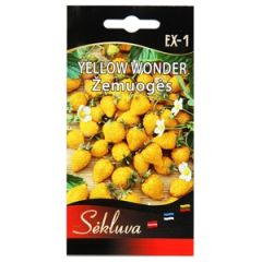 Sēklas Zemenes Yellow Wonder