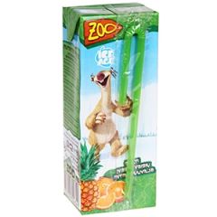 Sula Zoo Ice multiaugļu 0.2L