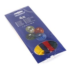 Baloni-zvaigznes 30cm 4gab