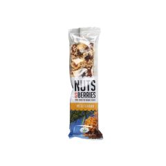 Batoniņs Nuts&Berries Bio Bar mediterran 40g