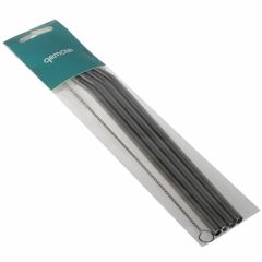 Kokteiļu salmiņi metāla 4gab.21.5cm