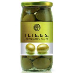 Olīvas zaļās ar kauliņiem 370g/215g