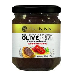 Tapenāde Kalamata olīvu, saulē kaltētiem tomātu Iliada 175g