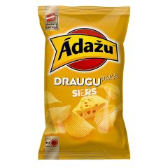 Čipsi Ādažu Draugu paka siera 180g