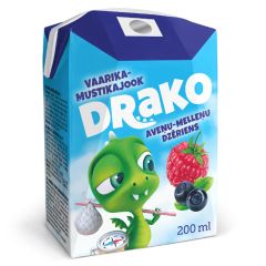Dzēriens Drako aveņu melleņu 0.2l