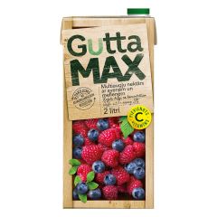 Nektārs GuttaMax multiaugļu aveņu-melleņu un  C, 2l