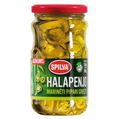 Halapenjo Spilva marinēti pipari griezti 340g