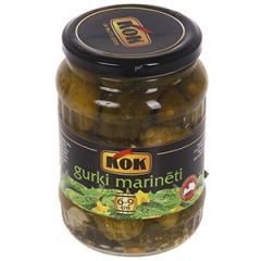 Gurķi marinēti KOK 6-9cm 680g