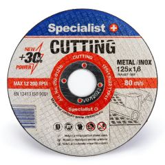 Disks metālam Specialist 125x1.6x22mm