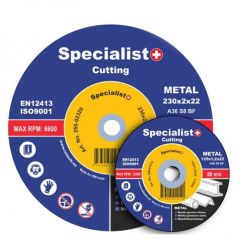 Disks metālam Specialist 230x2x22