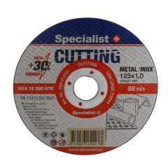 Disks metālam Specialist Basic 125x1x22mm