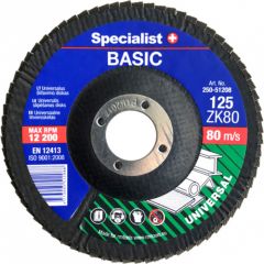 Disks slīpēšanas Lapiņu Specialist Basic