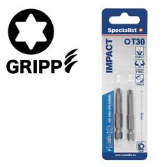 Uzgalis Specialist Torx Grip T30, 50mm, 2gab.