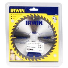 Zāģripa Irwin 190x30(20,16)x40T 2,5mm ATB