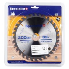 Zāģripa Specialist 200x32Tx32
