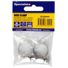 Savilcējs 12-22mm ner.tērauda 2gab