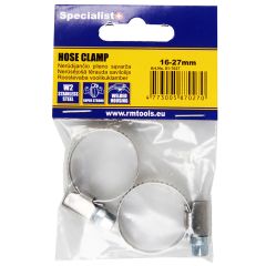 Savilcējs 16-27mm ner.tērauda 2gab