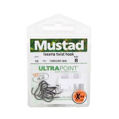 Āķi MUSTAD Iseama Twist 10gab BN, #8