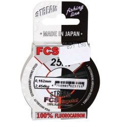 Aukla Fluorokarbona FCS CRYSTAL 25m, 0.162mm