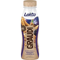 Dzer.jogurts Lakto Graudi plūmju, graudu, linsēklu 270g