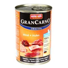 Konservi suņiem GranCarno kucēniem cāļa 400g