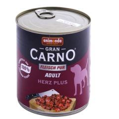 Konservi suņiem GranCarno liell.+sirds 800g