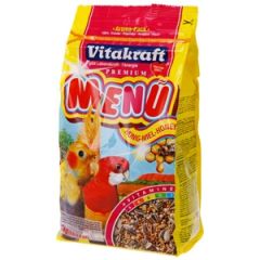 Vitakraft- Menu vidējiem papagaiļiem 1kg