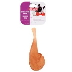 Rotaļlieta suņ.Vinil vistas kāja 19cm