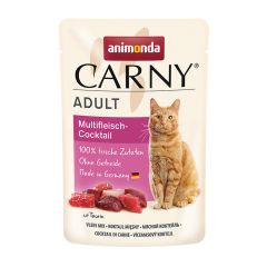 Konservi kaķiem Animonda Carny gaļas kokteilis 0.085