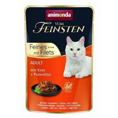 Konservi kaķiem Animonda Pīle,tītara fileja 85g