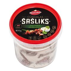 Šašļiks cūkgaļas Nākotne majonēzē ar zaļumiem 900g