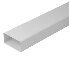 Plakanais kanāls EUROPLAST plastm., 110x55mm, 0.5m