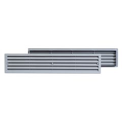 Durvju reste EUROPLAST plastm., 450x92mm, pelēka