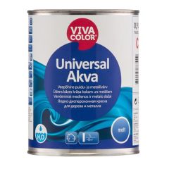 Krāsa Universal Akva Matt C 0.9l
