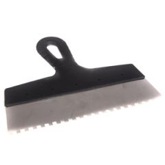 Špaktele flīzēšanai 8x8 25cm melna