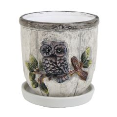 Puķu pods d18xh16cm ar pūci